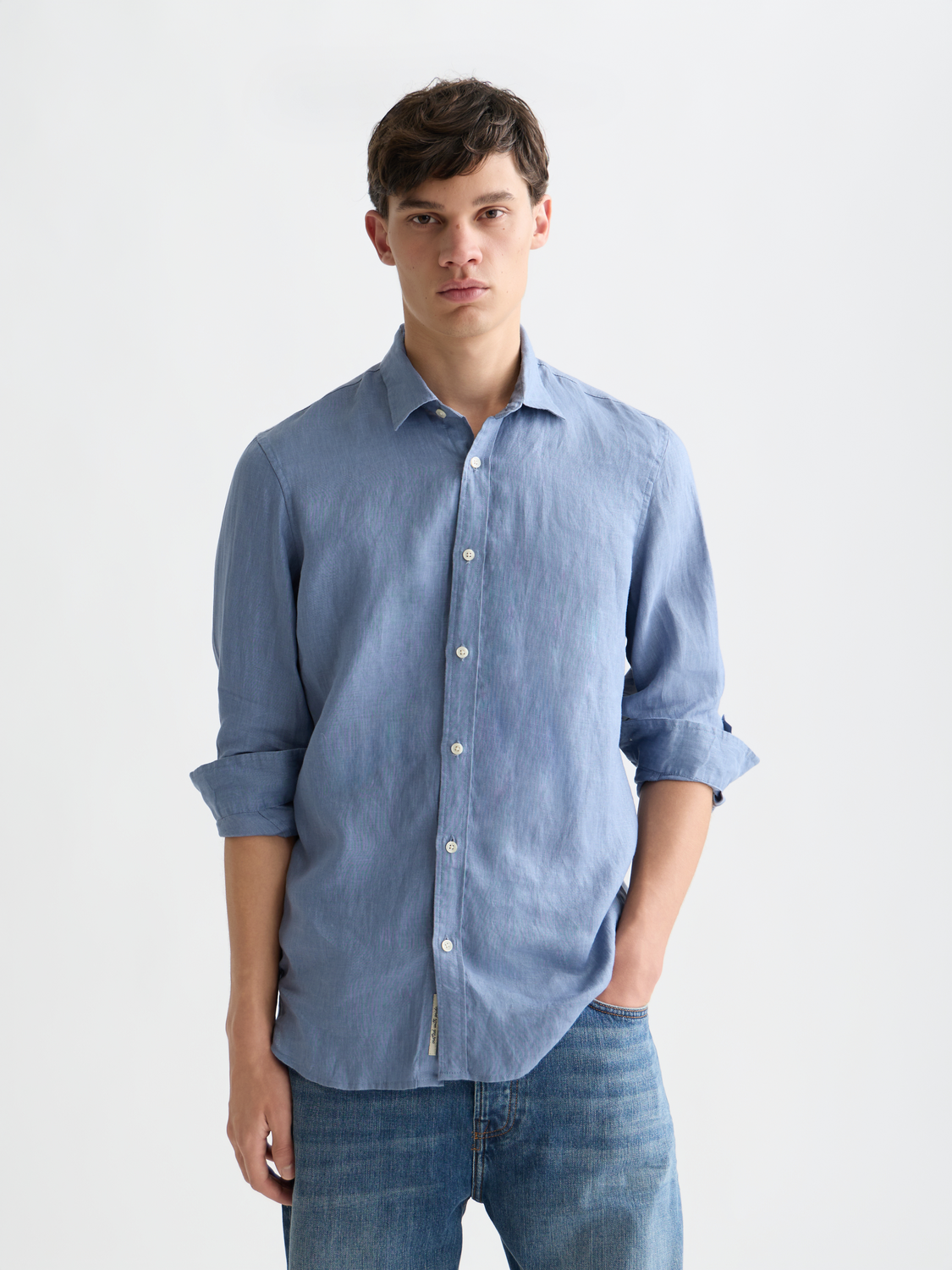 Seasonal Core Linen Regularfit Shirt