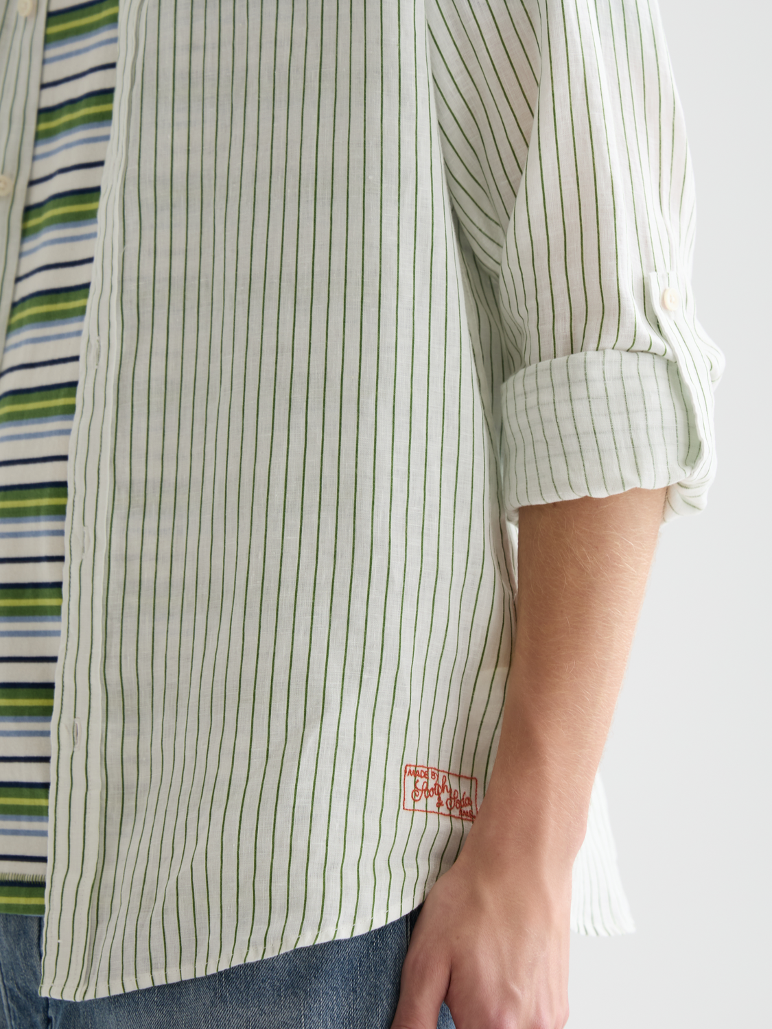 Linen Striped Regular-Fit Shirt