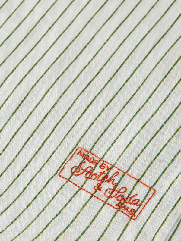 Linen Striped Regular-Fit Shirt