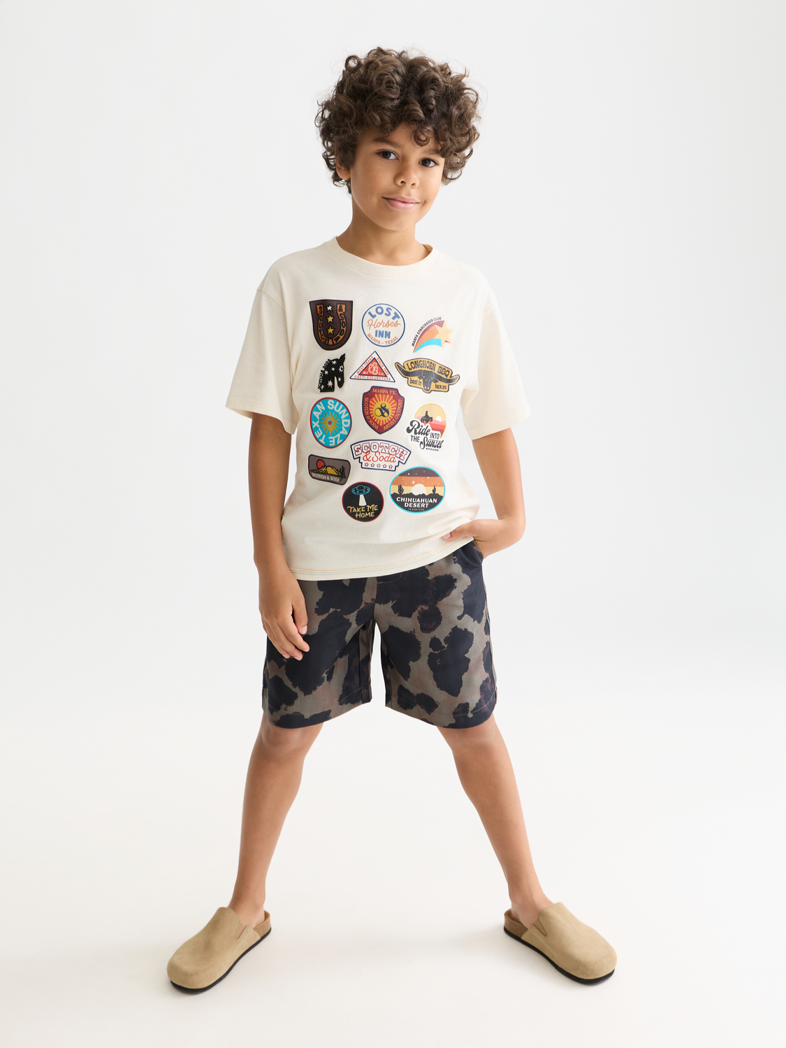 Boys' Front Artwork Relaxed-Fit T-Shirt