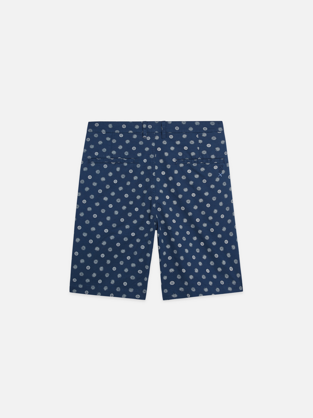 Stuart Printed Stretch Cotton Chino Shorts