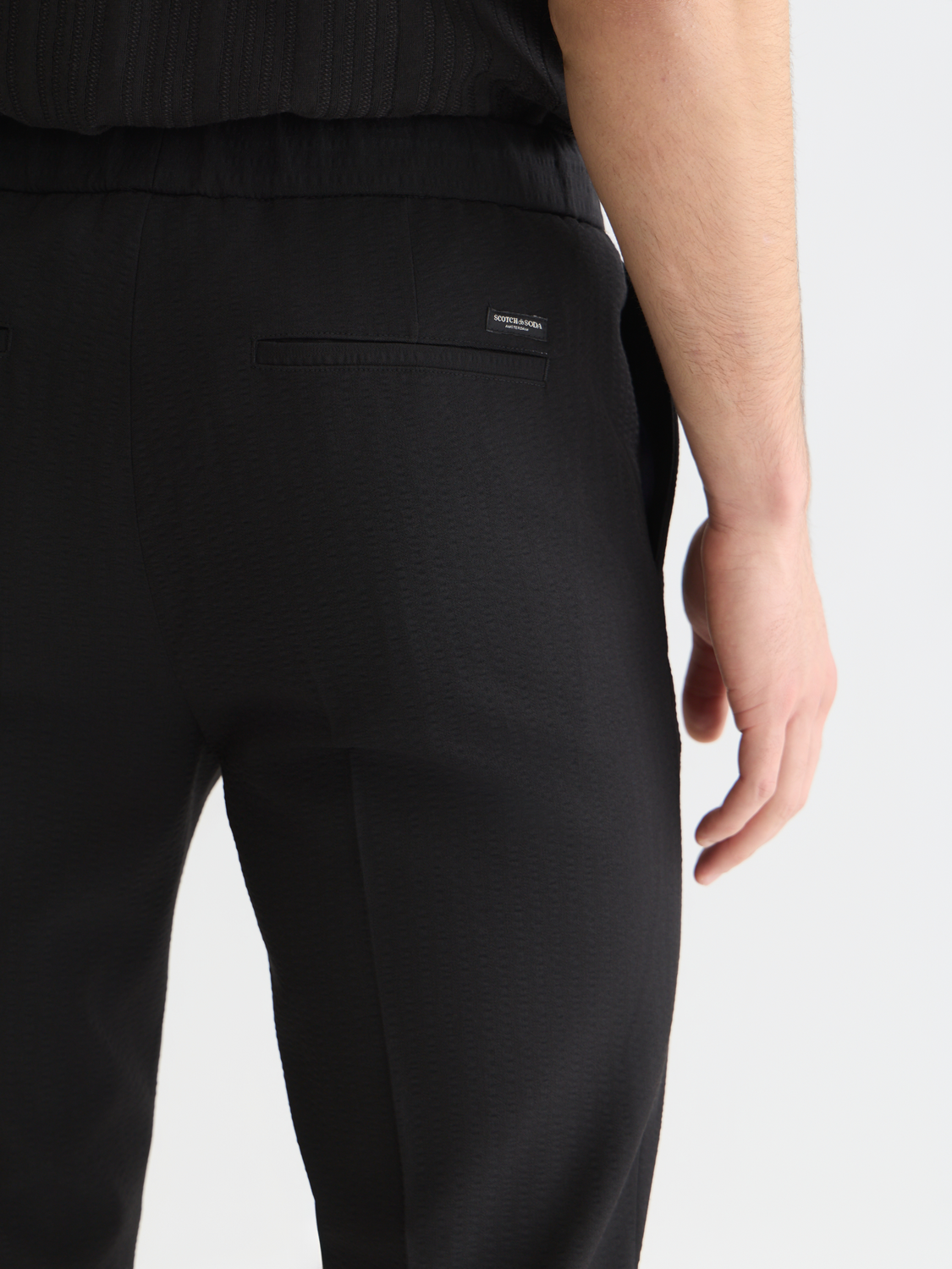 Finch Stretch Seersucker Travel Regular Taperedfit Jogger
