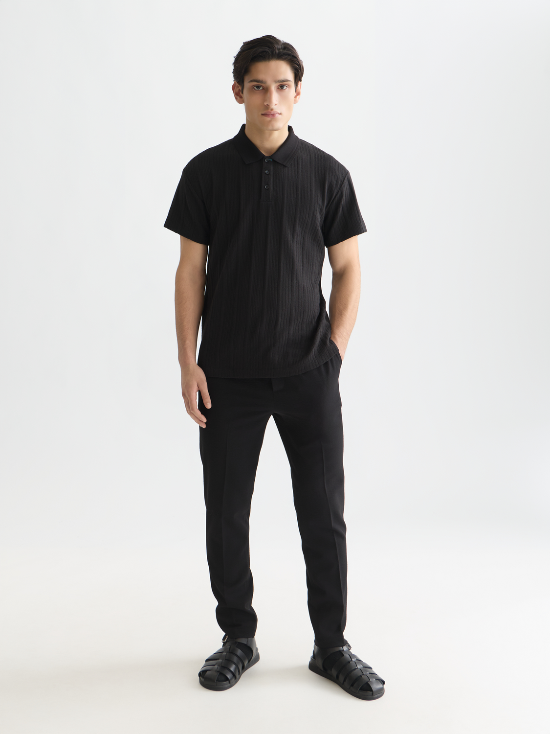 Finch Stretch Seersucker Travel Regular Taperedfit Jogger