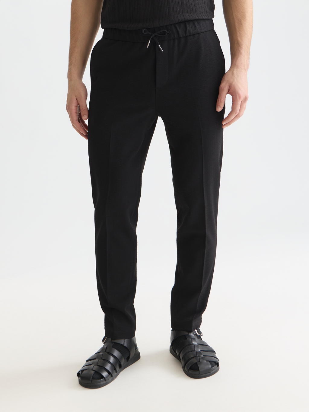 Finch Stretch Seersucker Travel Regular Taperedfit Jogger