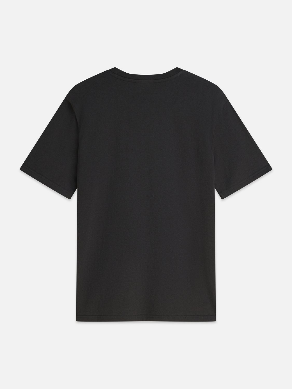T-Shirt mit Artwork auf der linken Brustseite, normale Passform