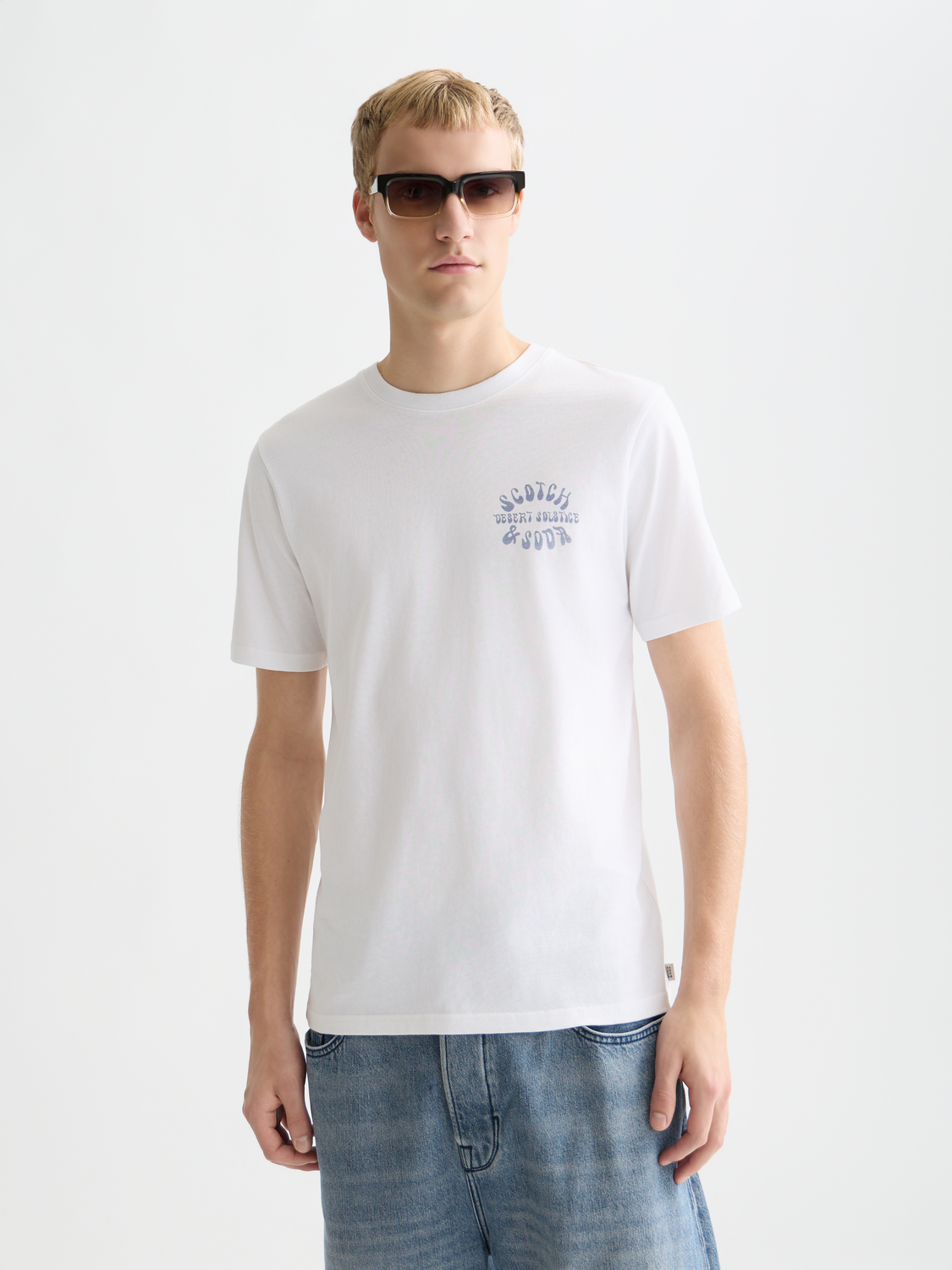 Left Chest Artwork Regular-Fit T-Shirt