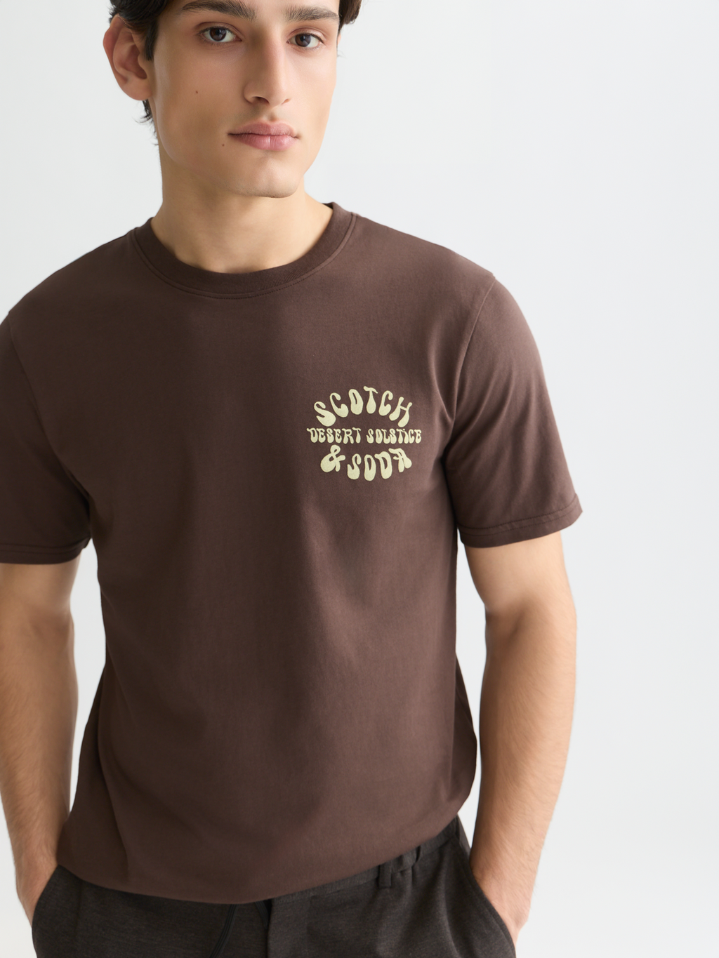 Left Chest Artwork Regular-Fit T-Shirt