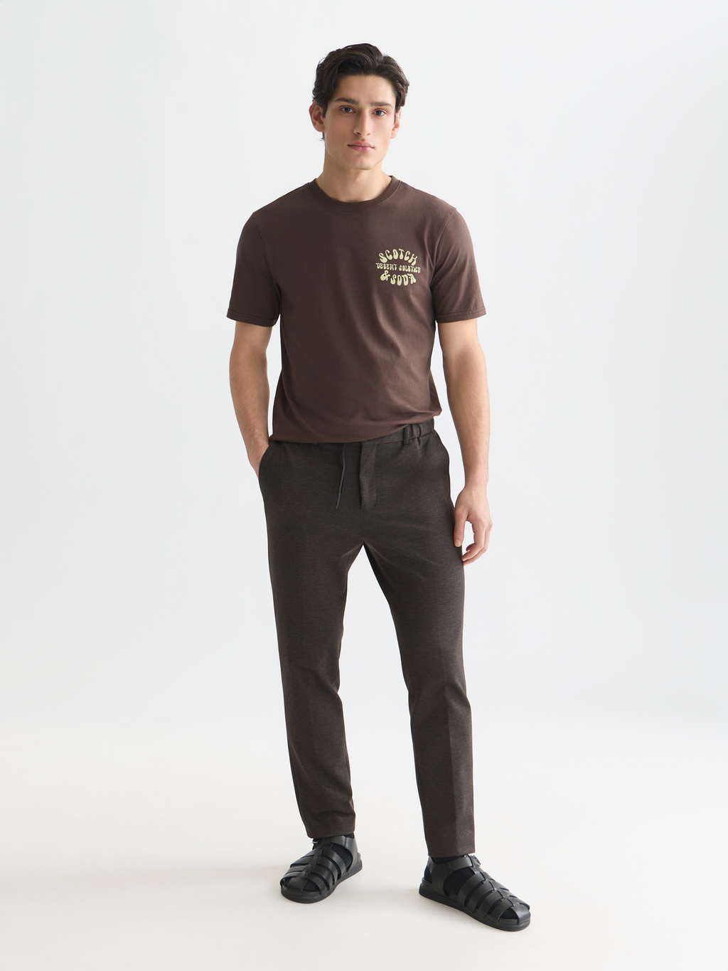 Left Chest Artwork Regular-Fit T-Shirt