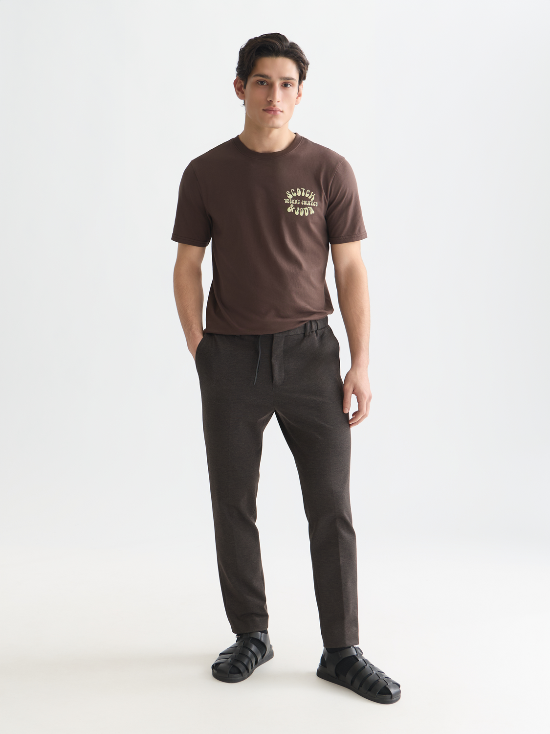 Left Chest Artwork Regular-Fit T-Shirt