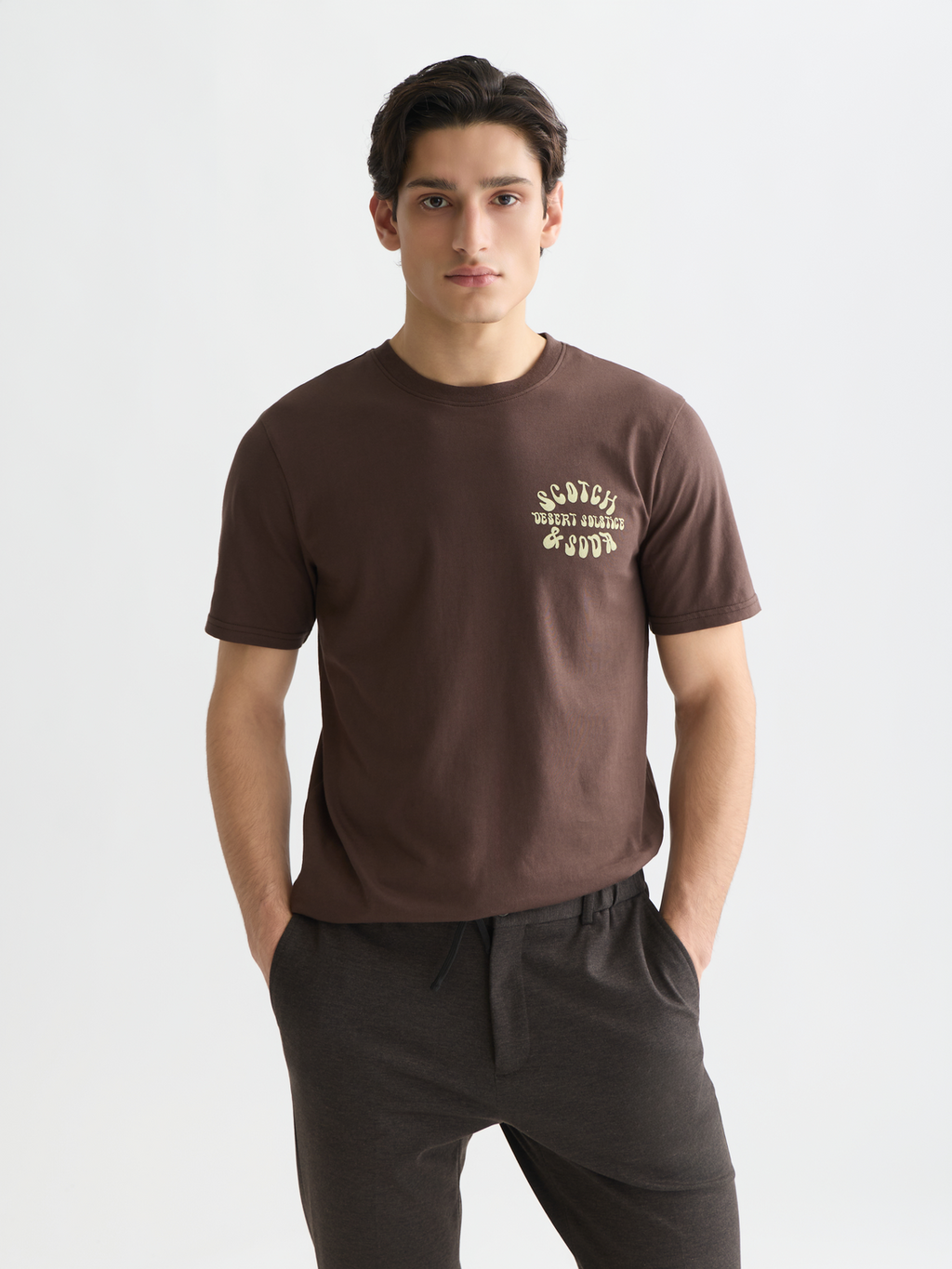 Left Chest Artwork Regular-Fit T-Shirt
