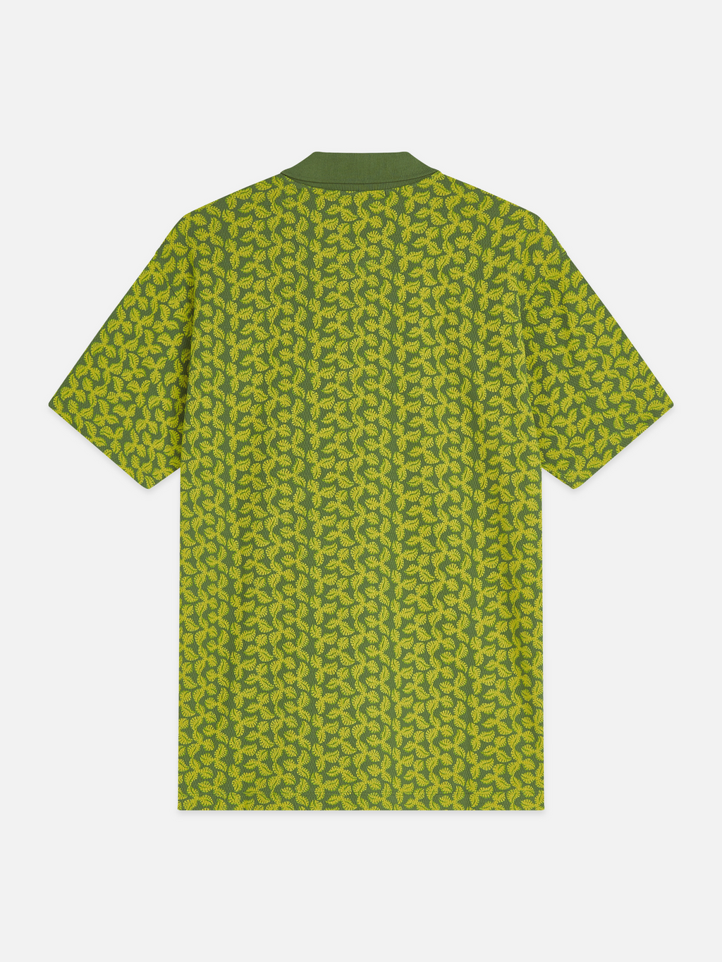 Printed Structured Relaxedfit Polo