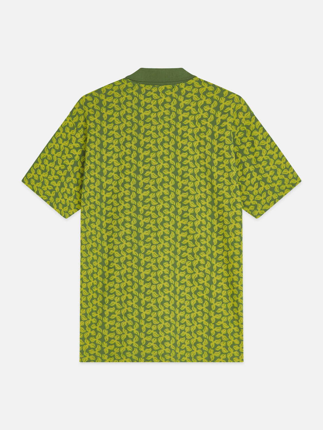 Printed Structured Relaxedfit Polo