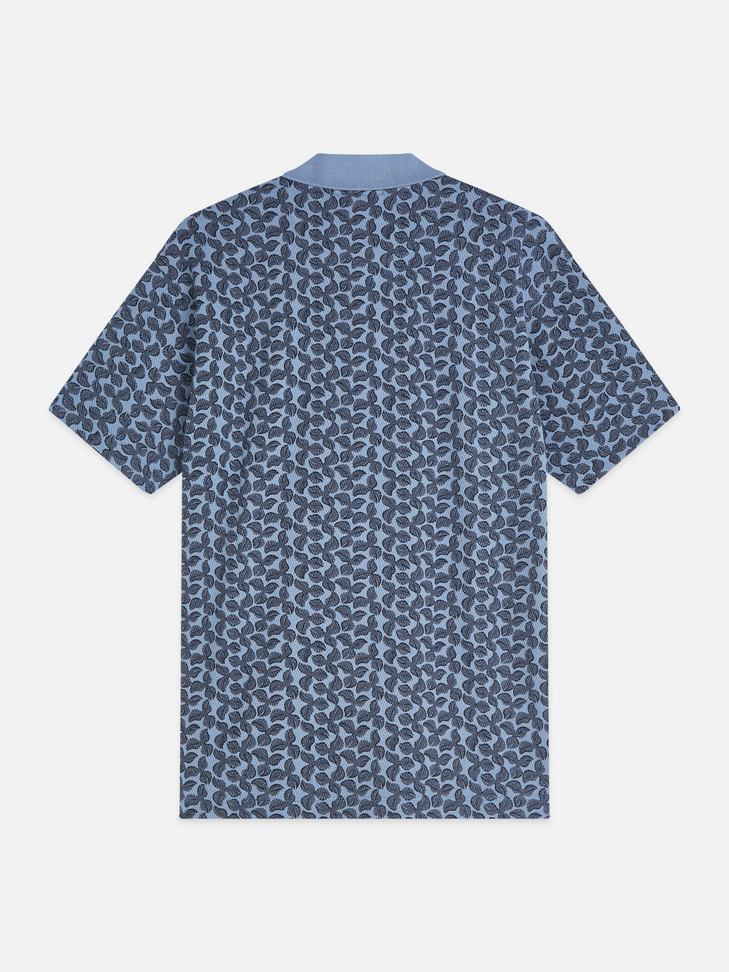 Printed Structured Relaxedfit Polo