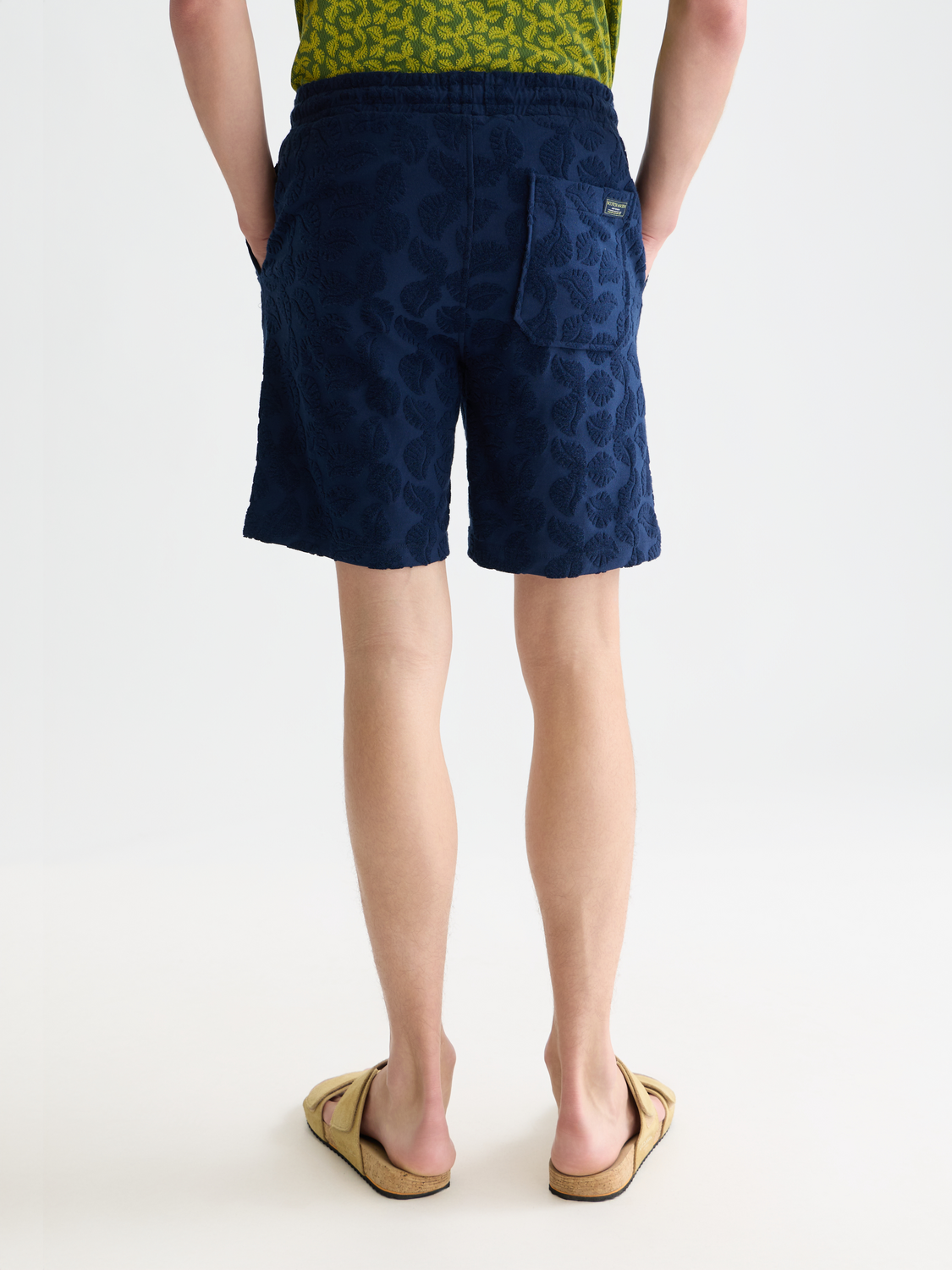Shorts bermuda Fave Terry Jacquard coupe décontractée