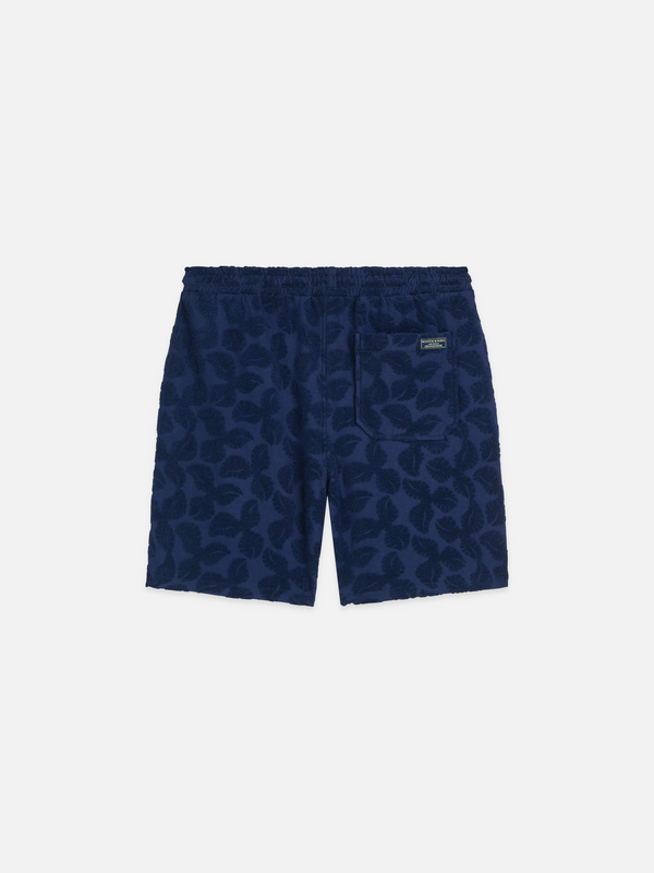 Fave Terry Jacquard Relaxedfit Bermuda Shorts