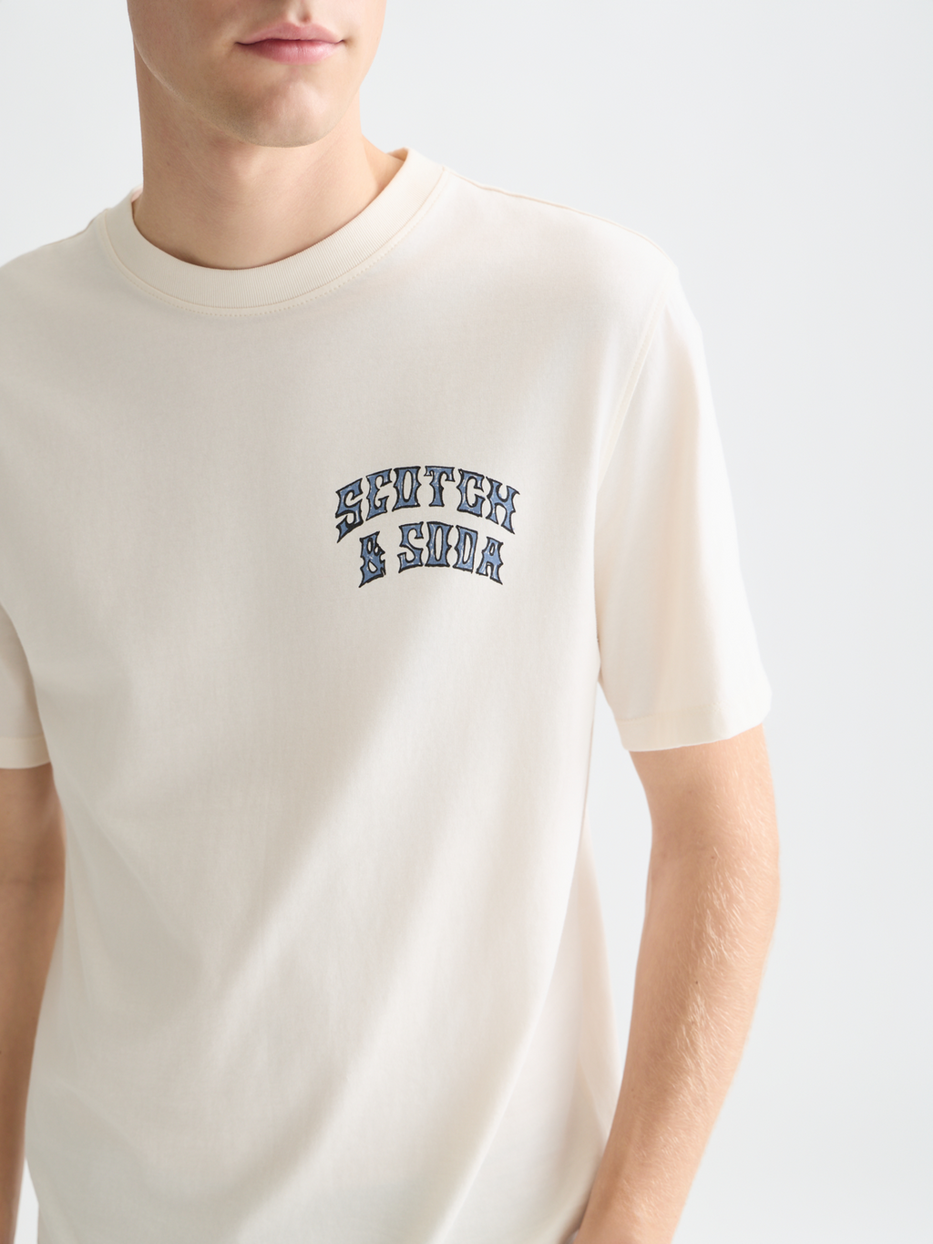 Front And Back Artwork Regular-Fit T-Shirt