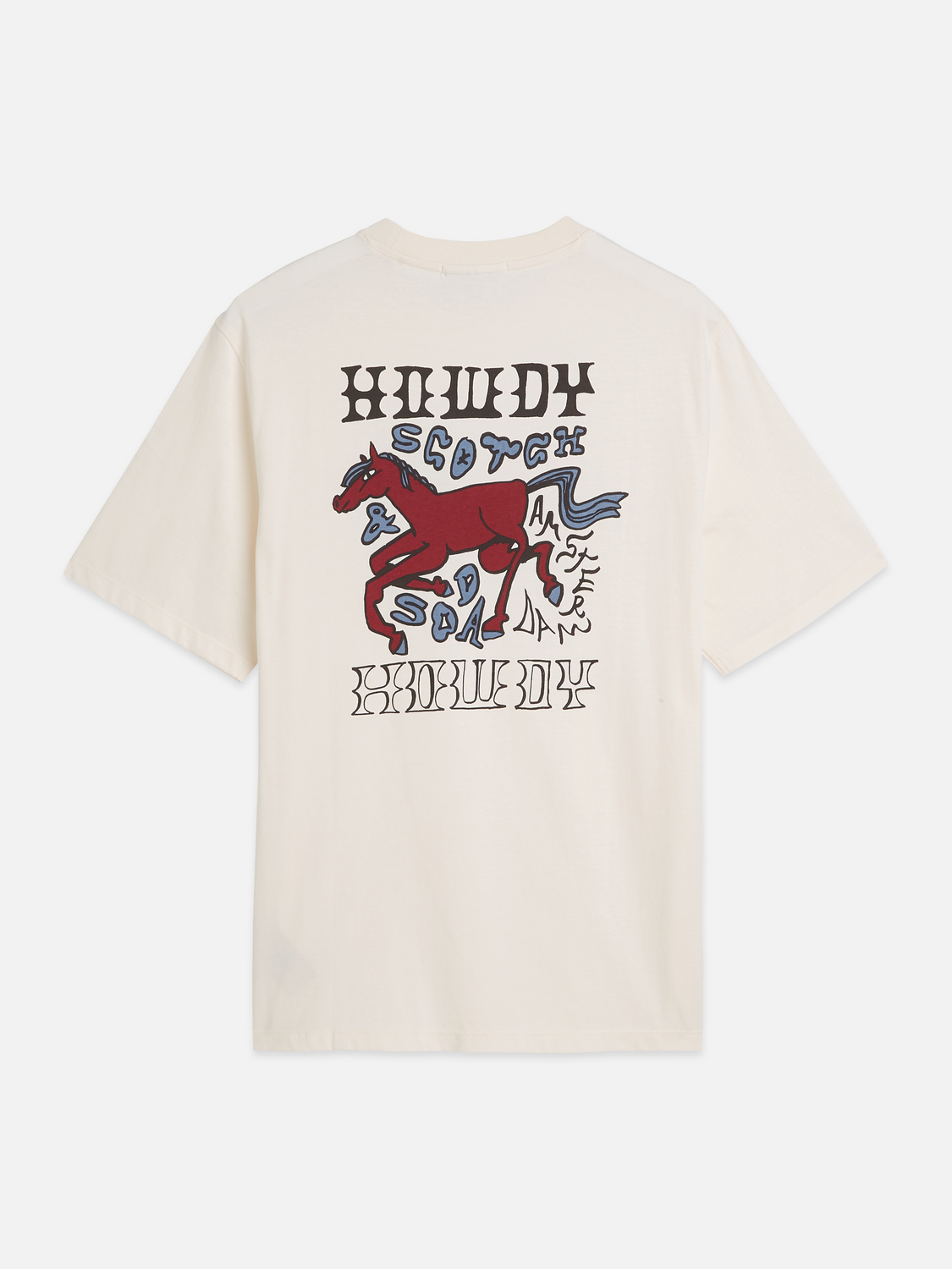 Front And Back Artwork Regular-Fit T-Shirt