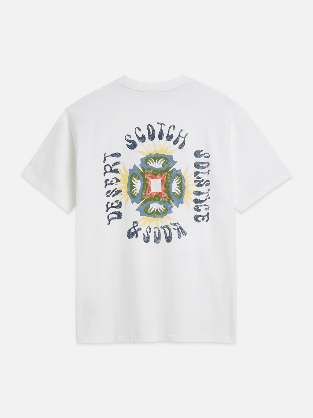 Front And Back Artwork Relaxed-Fit T-Shirt
