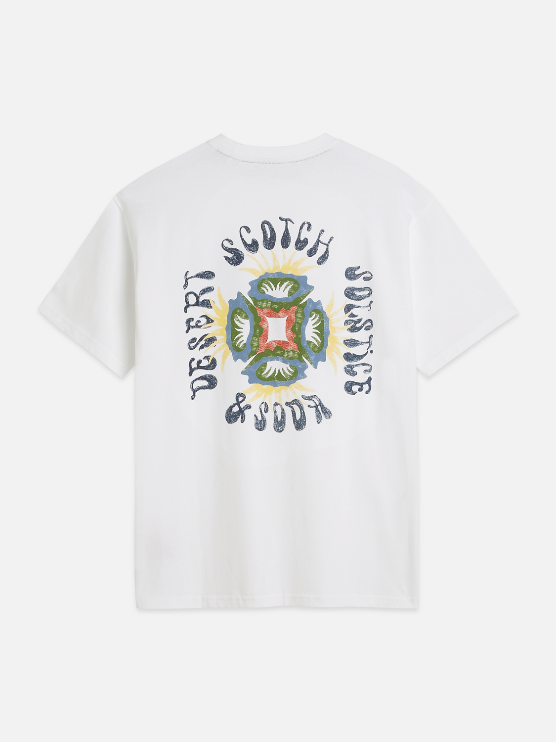 Front And Back Artwork Relaxed-Fit T-Shirt
