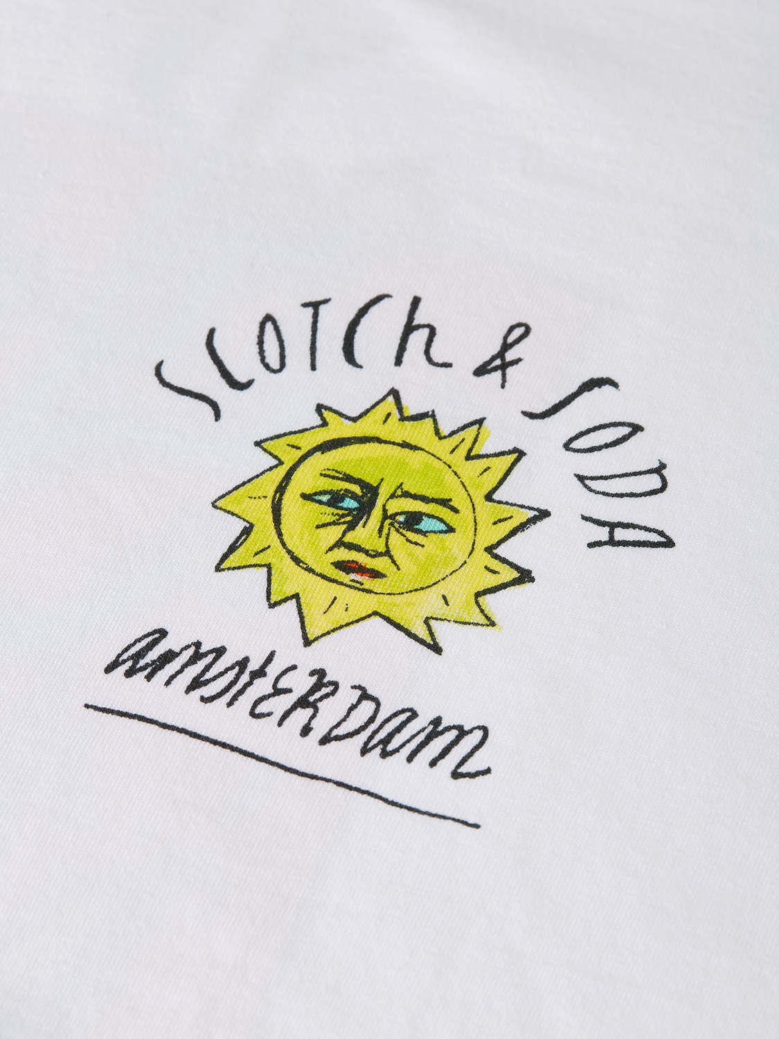 Front And Back Artwork Loose-Fit T-Shirt