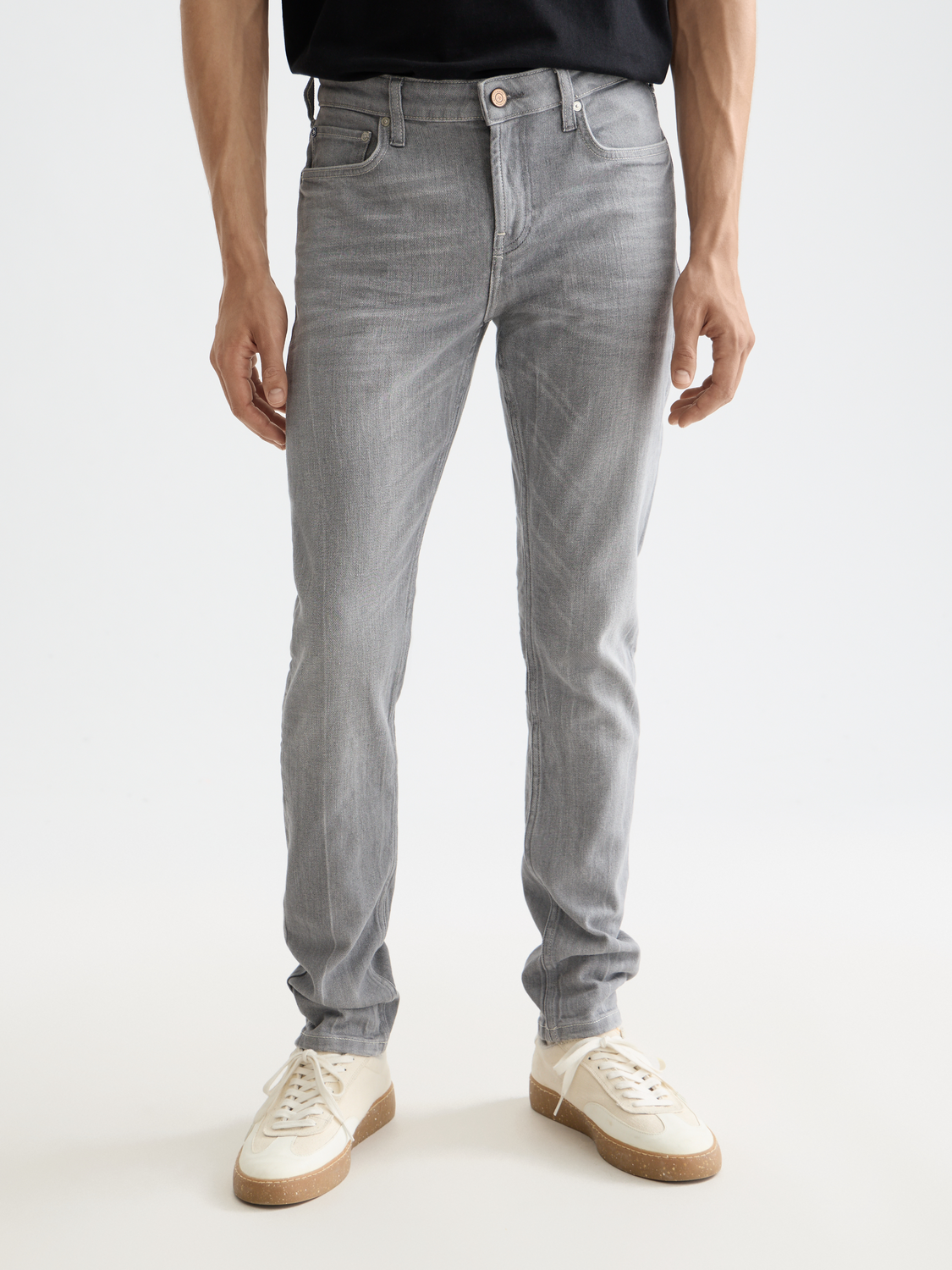 Core Skim Skinny Jeans Grau