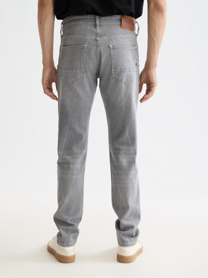 Essentials —  Ralston Regular Slim Jeans  –  Grey Sands