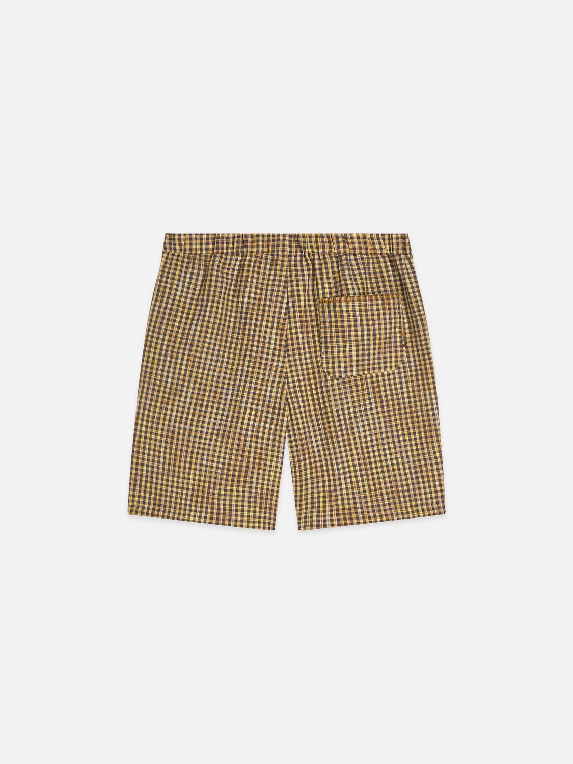 Short bermuda ample en seersucker de coton