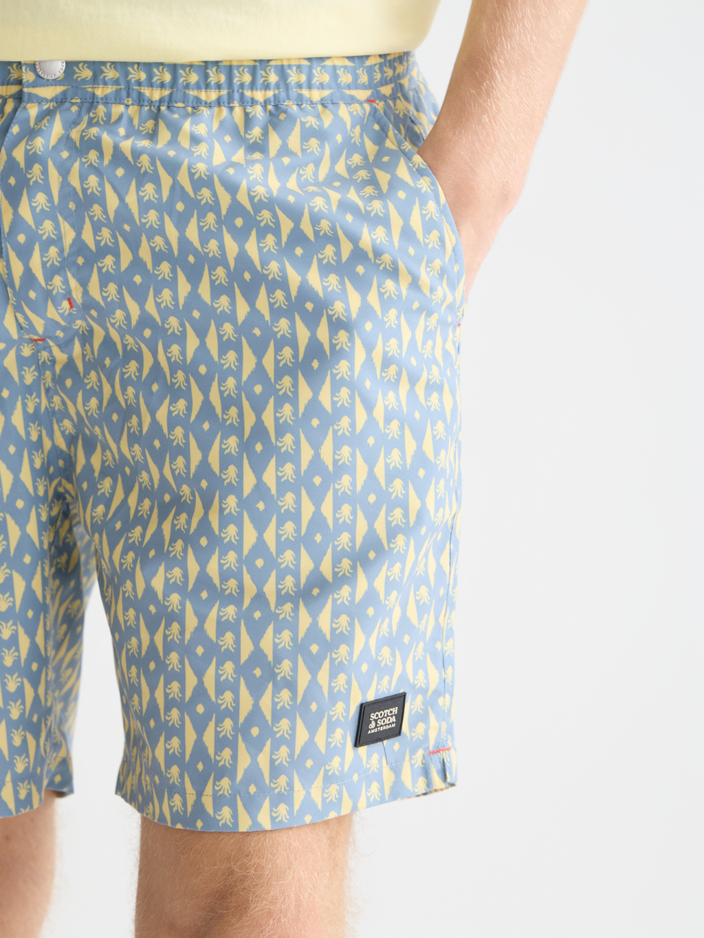 Printed Midlength Swim Shorts