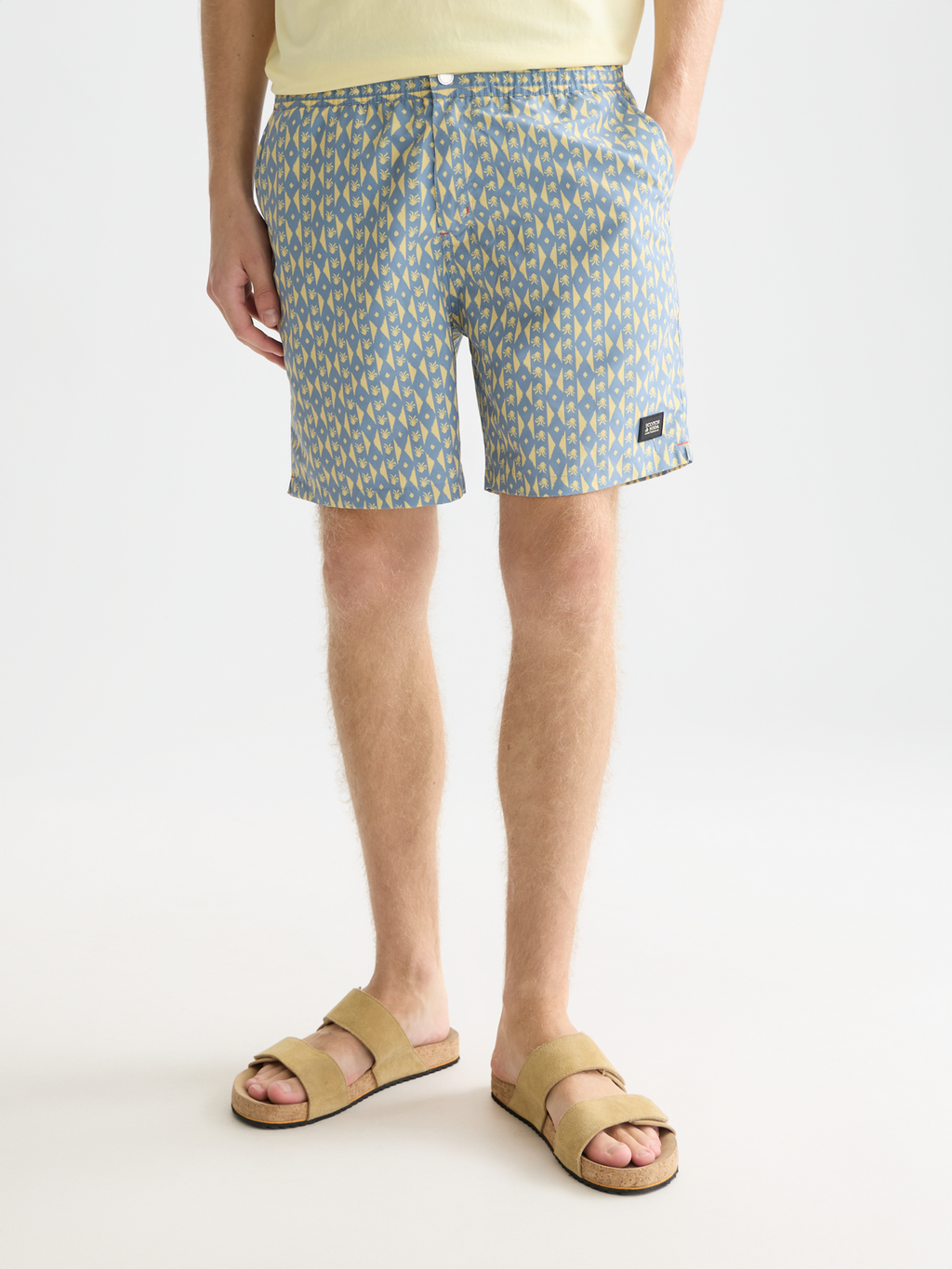Printed Midlength Swim Shorts