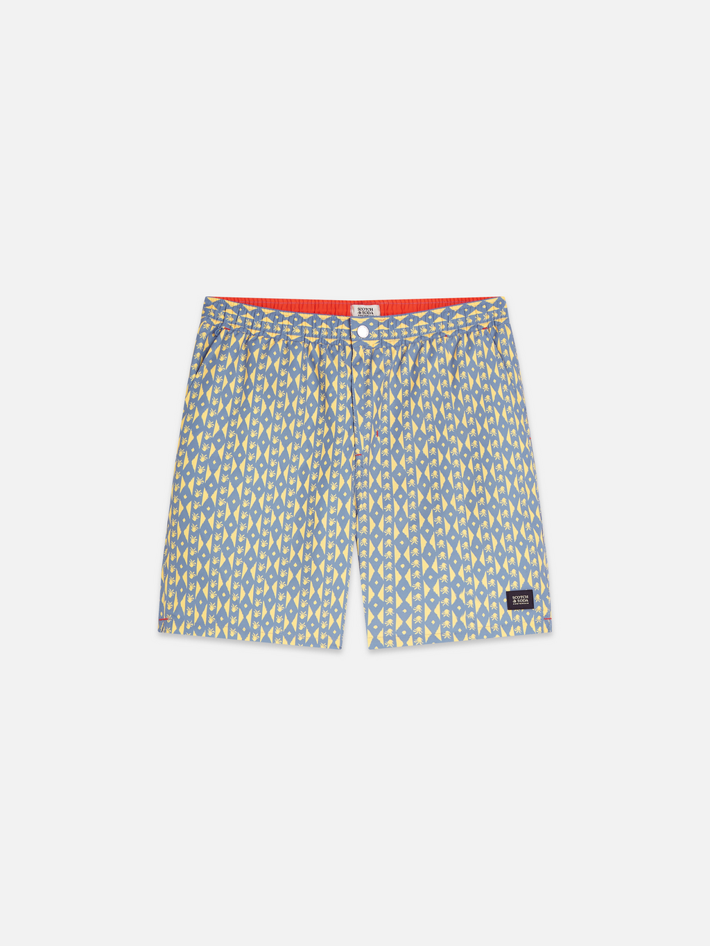 Printed Midlength Swim Shorts