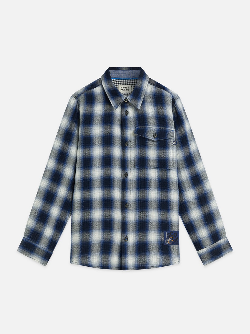 Double Faced Check Regularfit Shirt