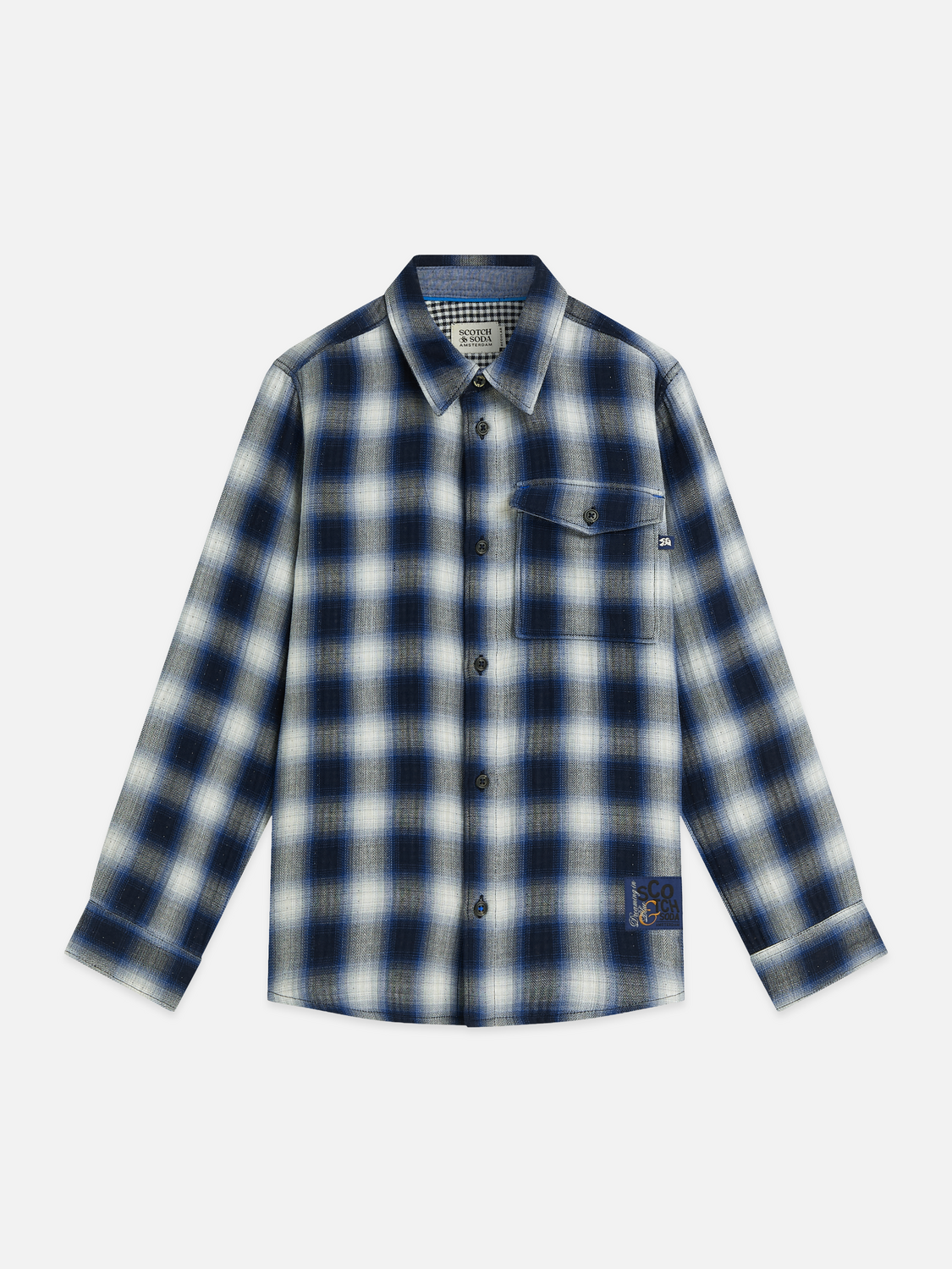 Double Faced Check Regularfit Shirt