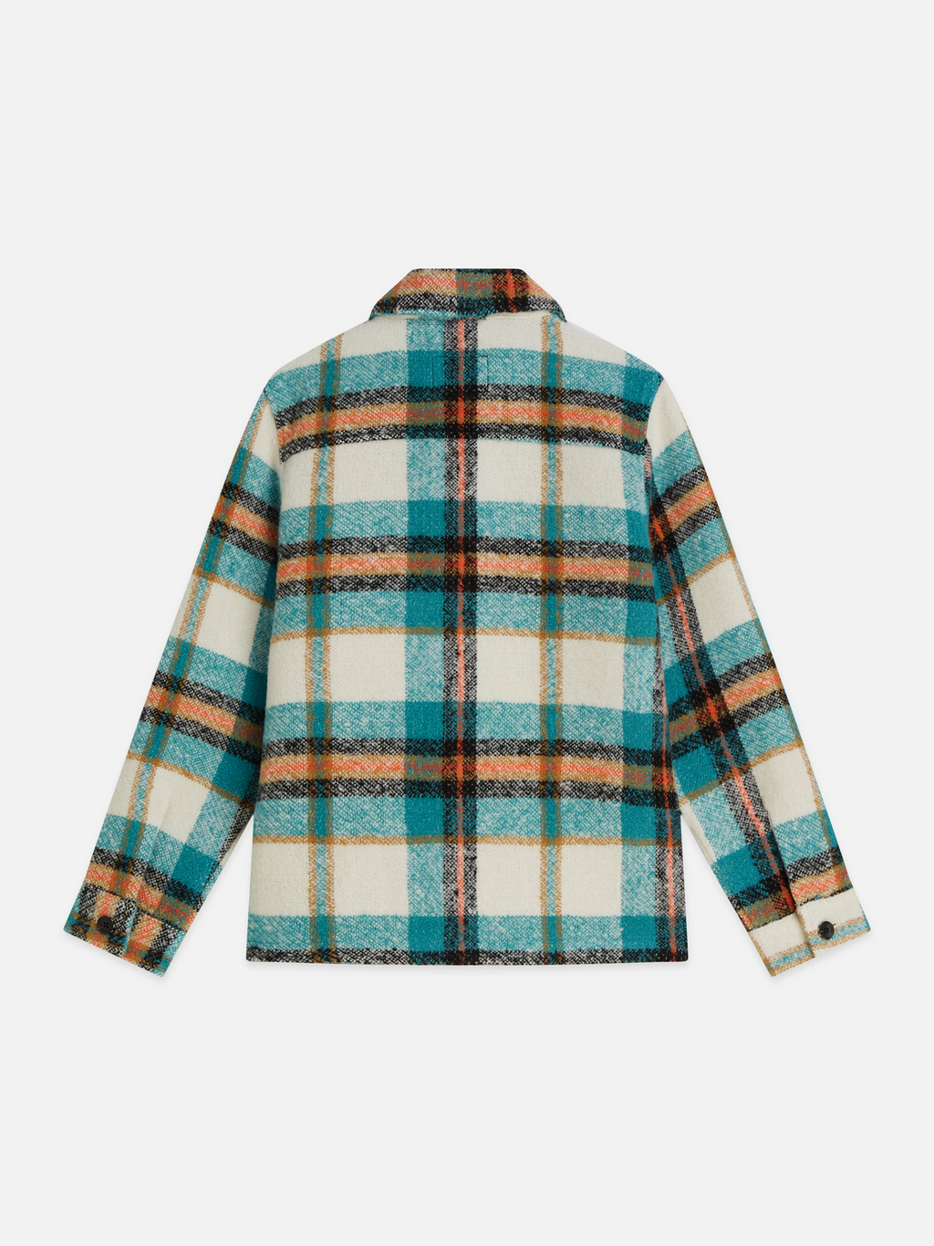 Boys' Yarn Dyed Boucle Relaxed-Fit Overshirt
