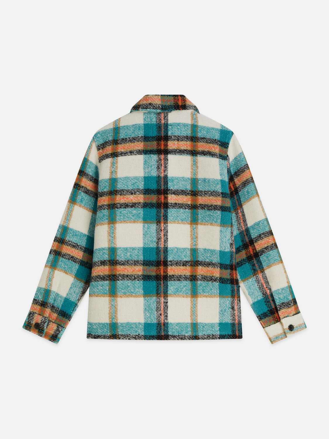 Boys' Yarn Dyed Boucle Relaxed-Fit Overshirt