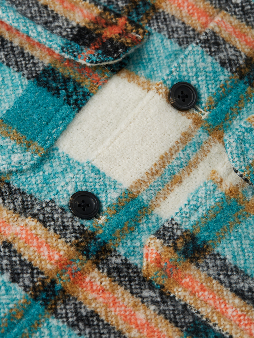 Boys' Yarn Dyed Boucle Relaxed-Fit Overshirt