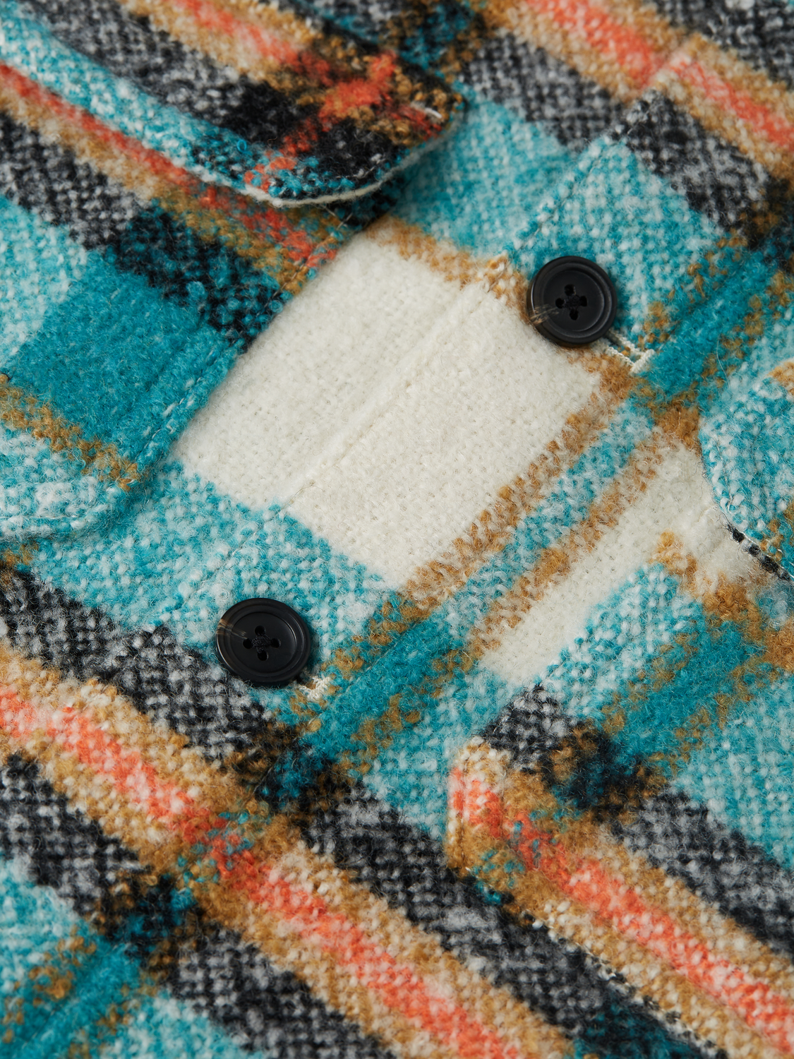 Boys' Yarn Dyed Boucle Relaxed-Fit Overshirt