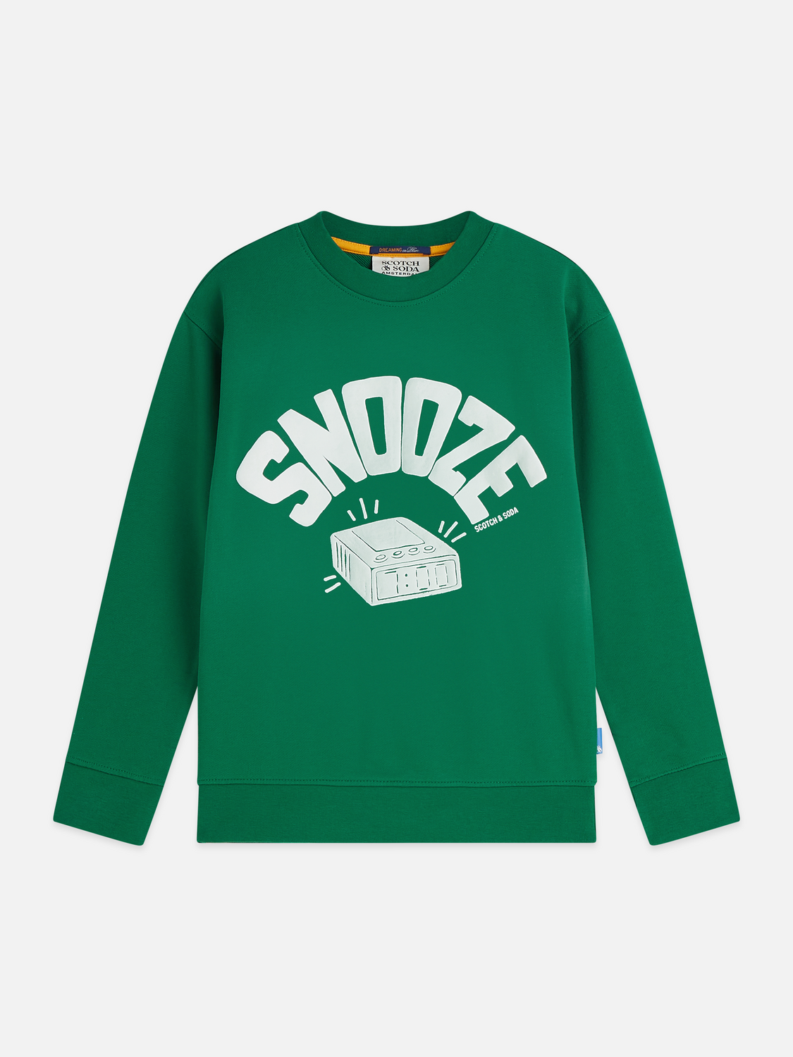 Boys' Front Artwork Washed Relaxed-Fit Sweatshirt