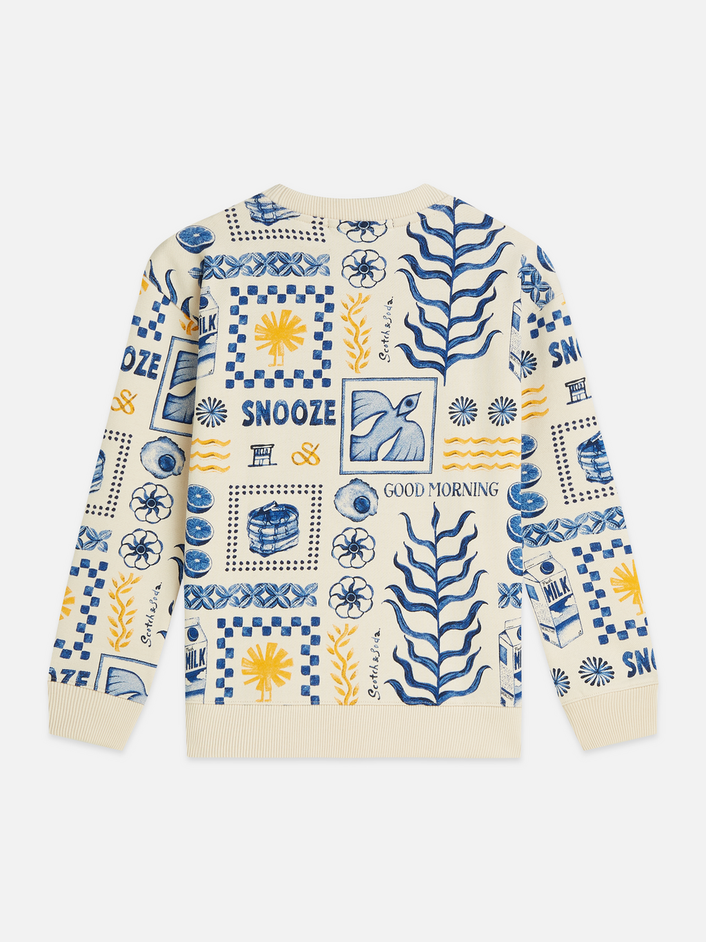 Printed Relaxed-Fit Sweatshirt