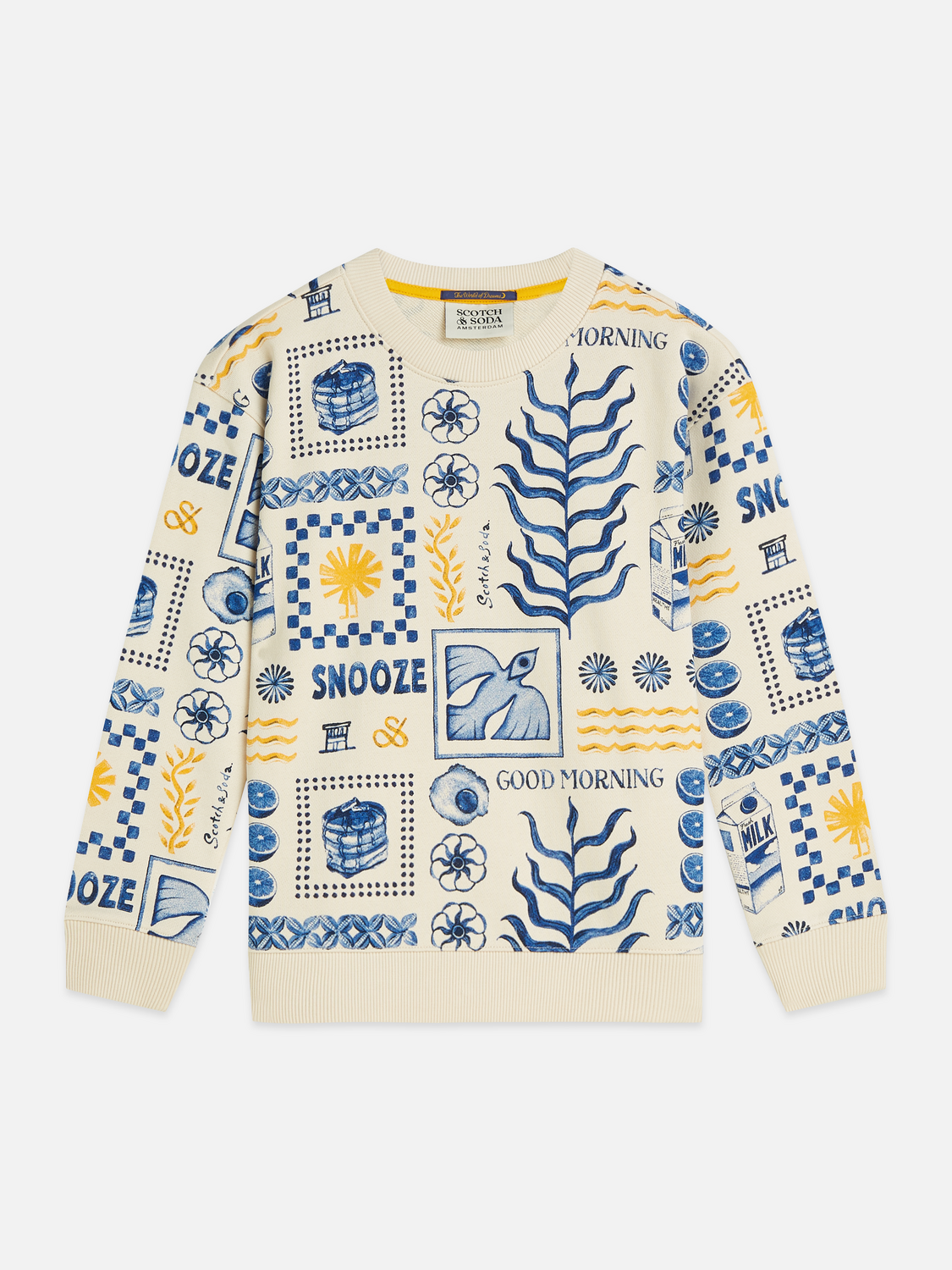 Printed Relaxed-Fit Sweatshirt