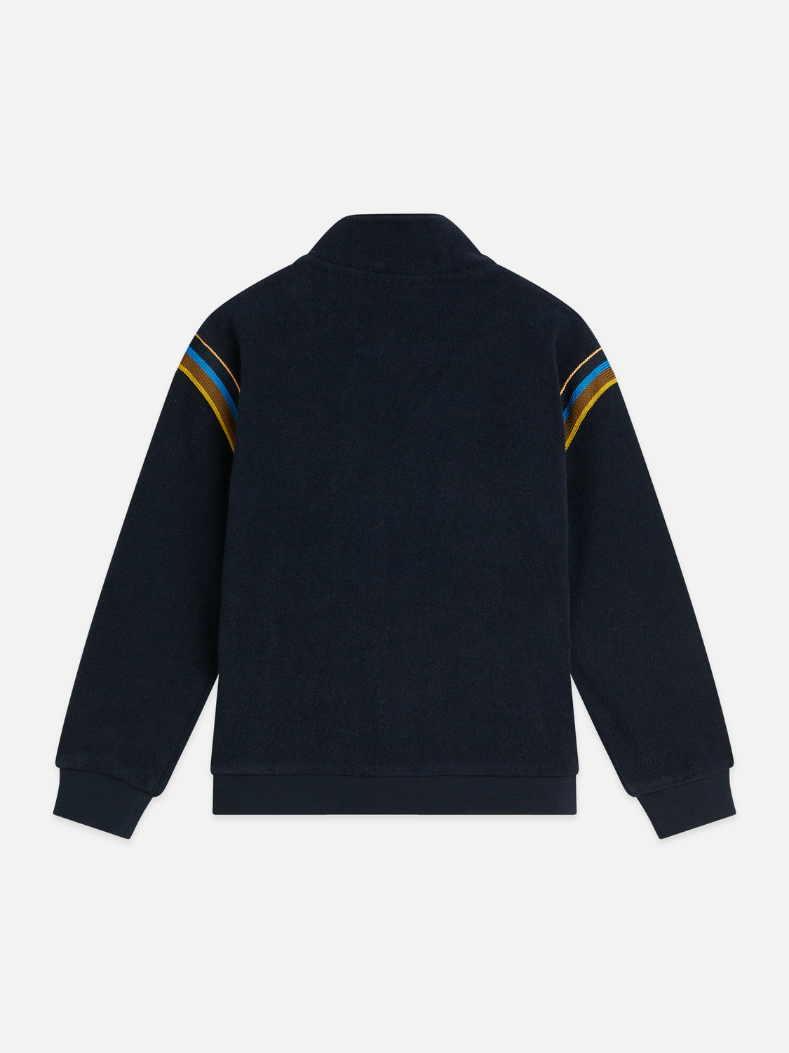 Boys' Toweling Relaxed-Fit Zip-Through Track Sweatshirt