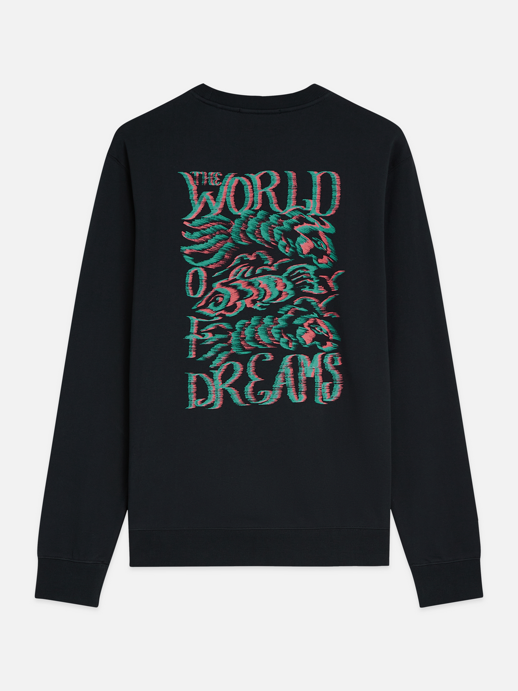 Front And Back Artwork Regular-Fit Sweatshirt
