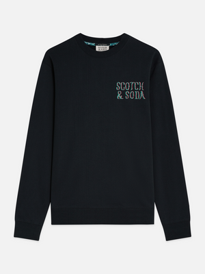 Front And Back Artwork Regular-Fit Sweatshirt