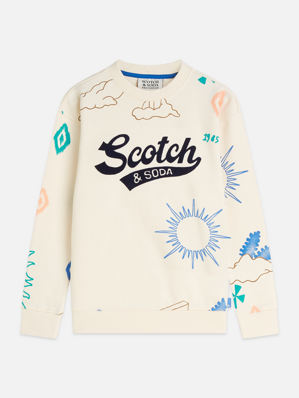 Boys' Printed Relaxedfit Sweatshirt