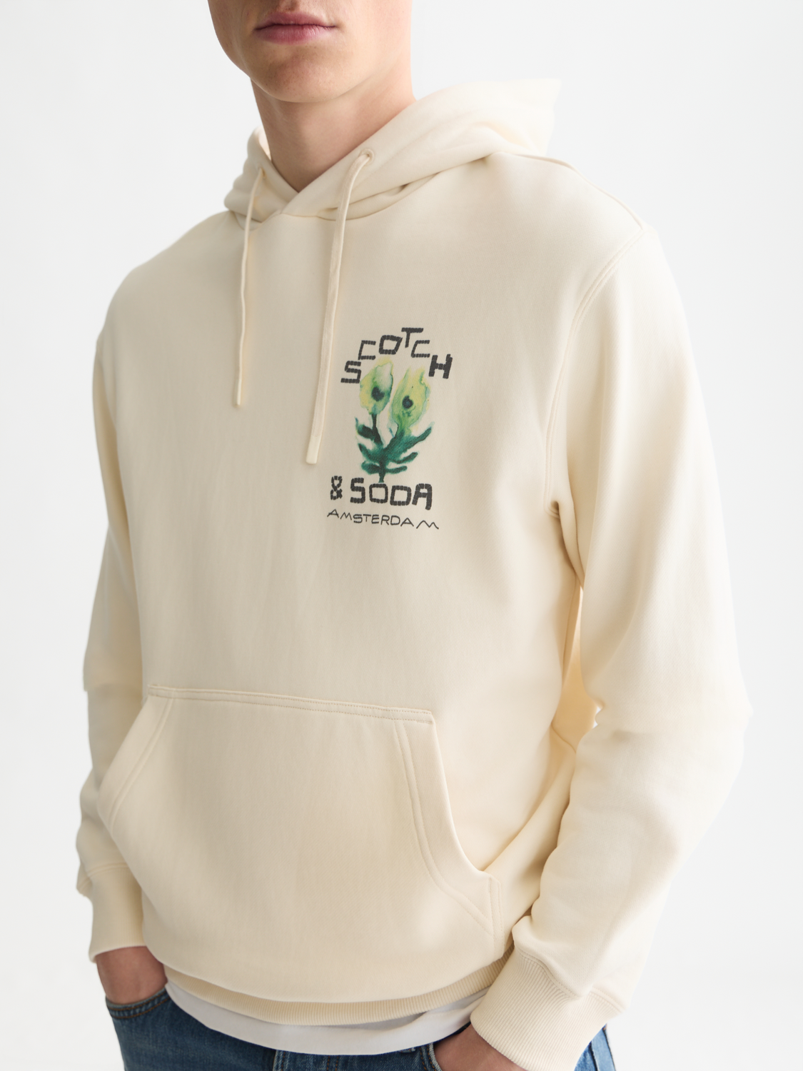 Front And Back Artwork Regular-Fit Hoodie