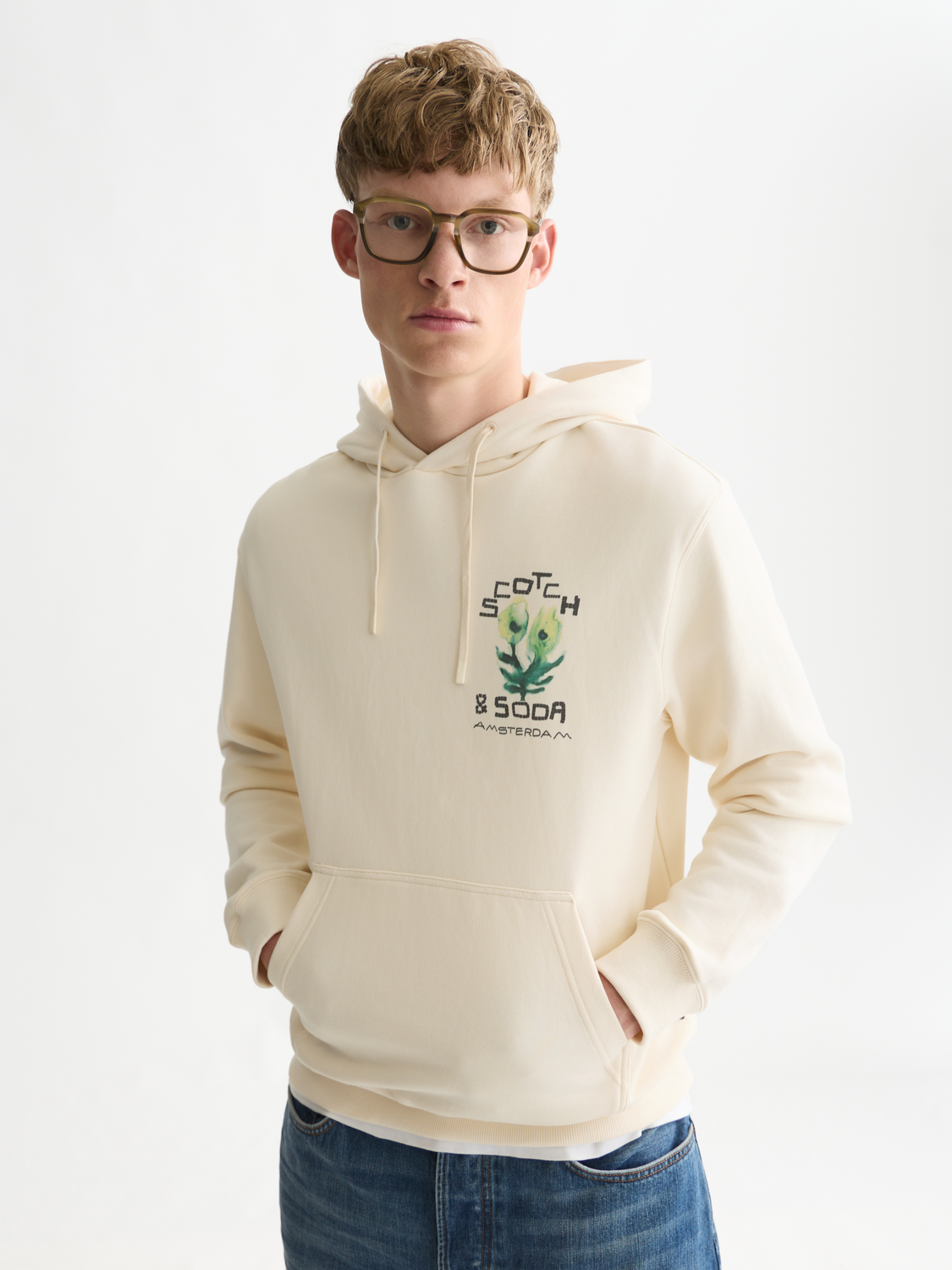 Front And Back Artwork Regular-Fit Hoodie