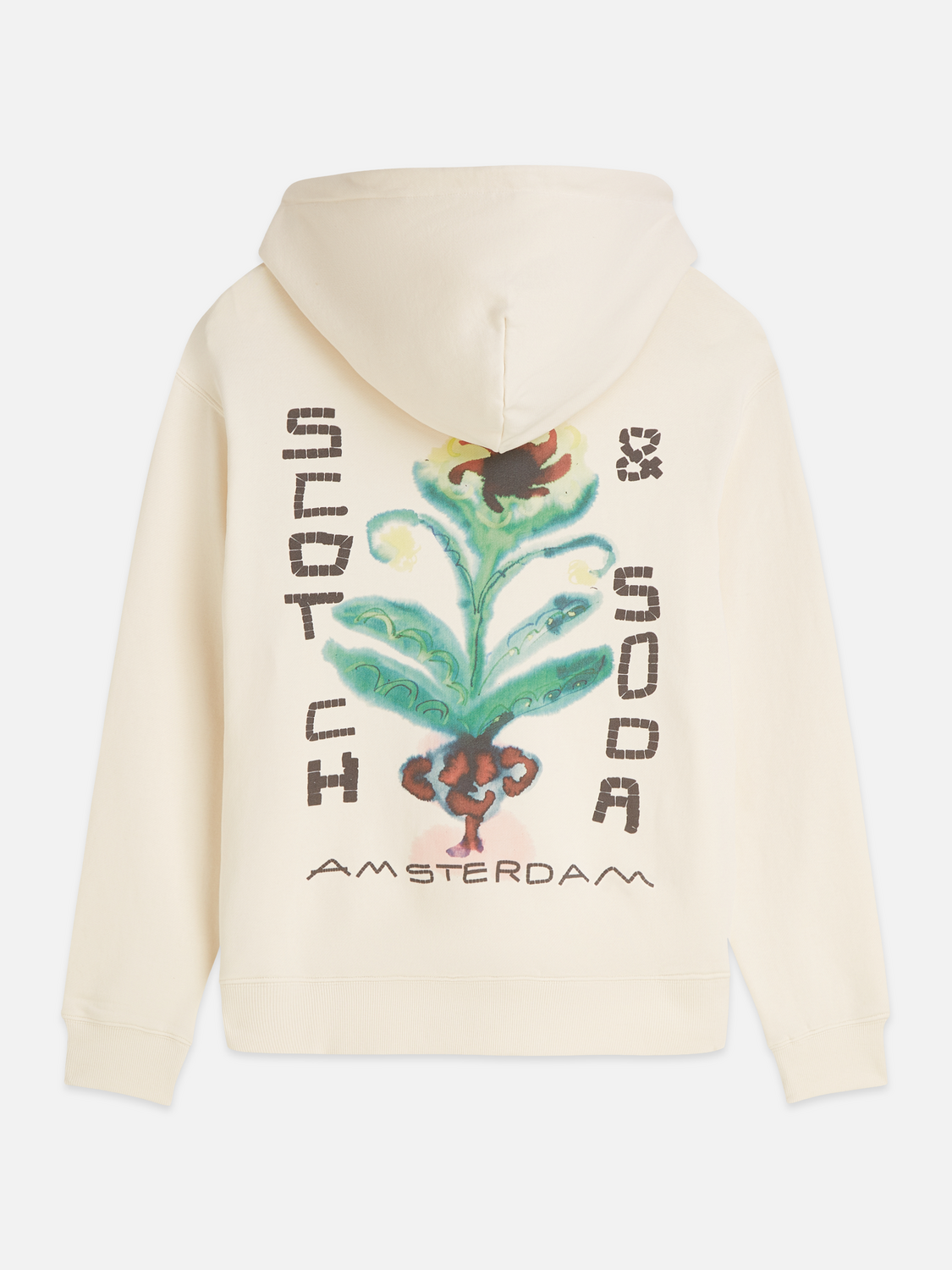 Front And Back Artwork Regular-Fit Hoodie