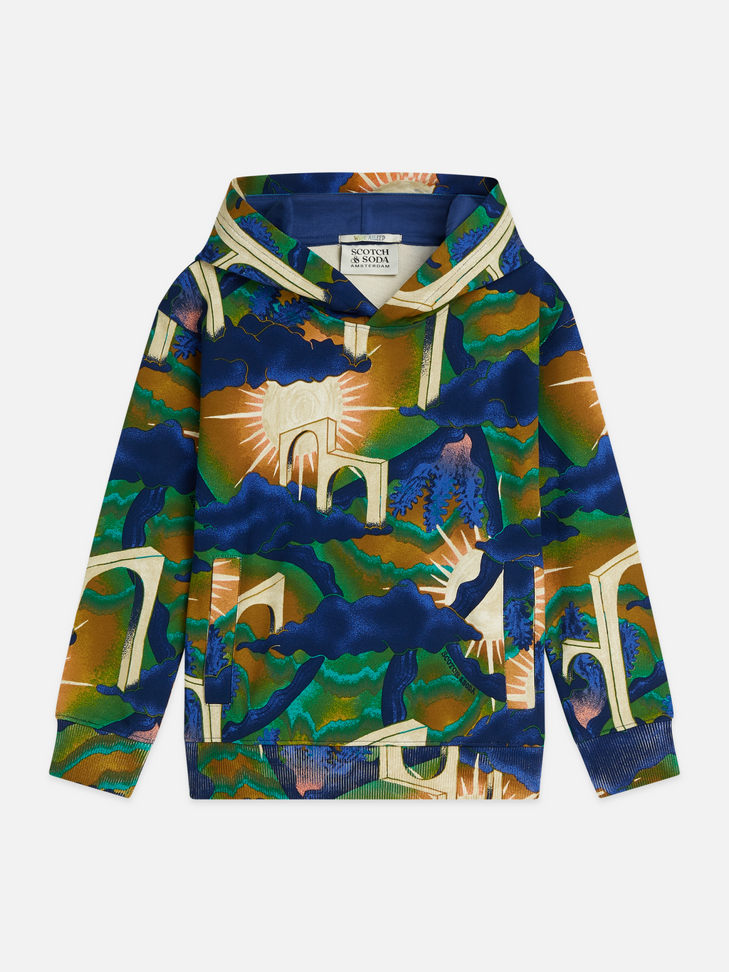 Printed Relaxedfit Hoodie