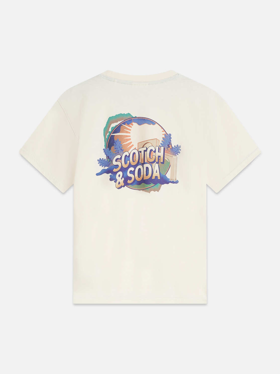 Front And Back Artwork Relaxed-Fit T-Shirt