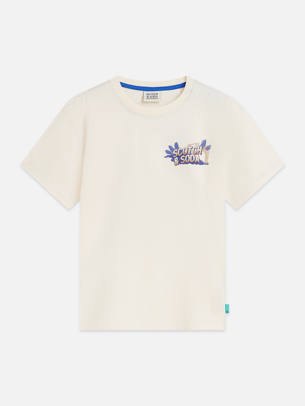 Front And Back Artwork Relaxed-Fit T-Shirt
