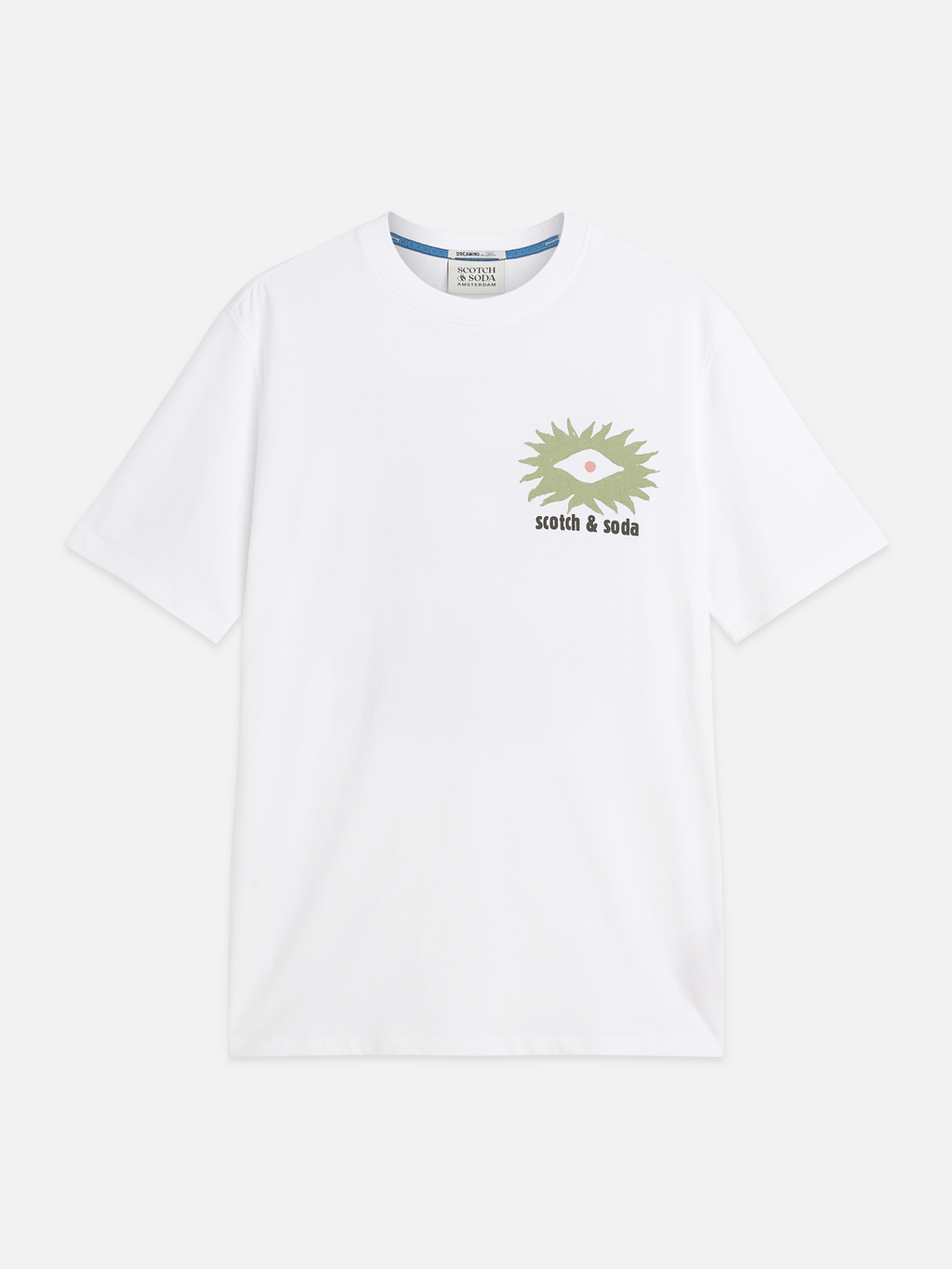 Front And Back Artwork Relaxed-Fit T-Shirt